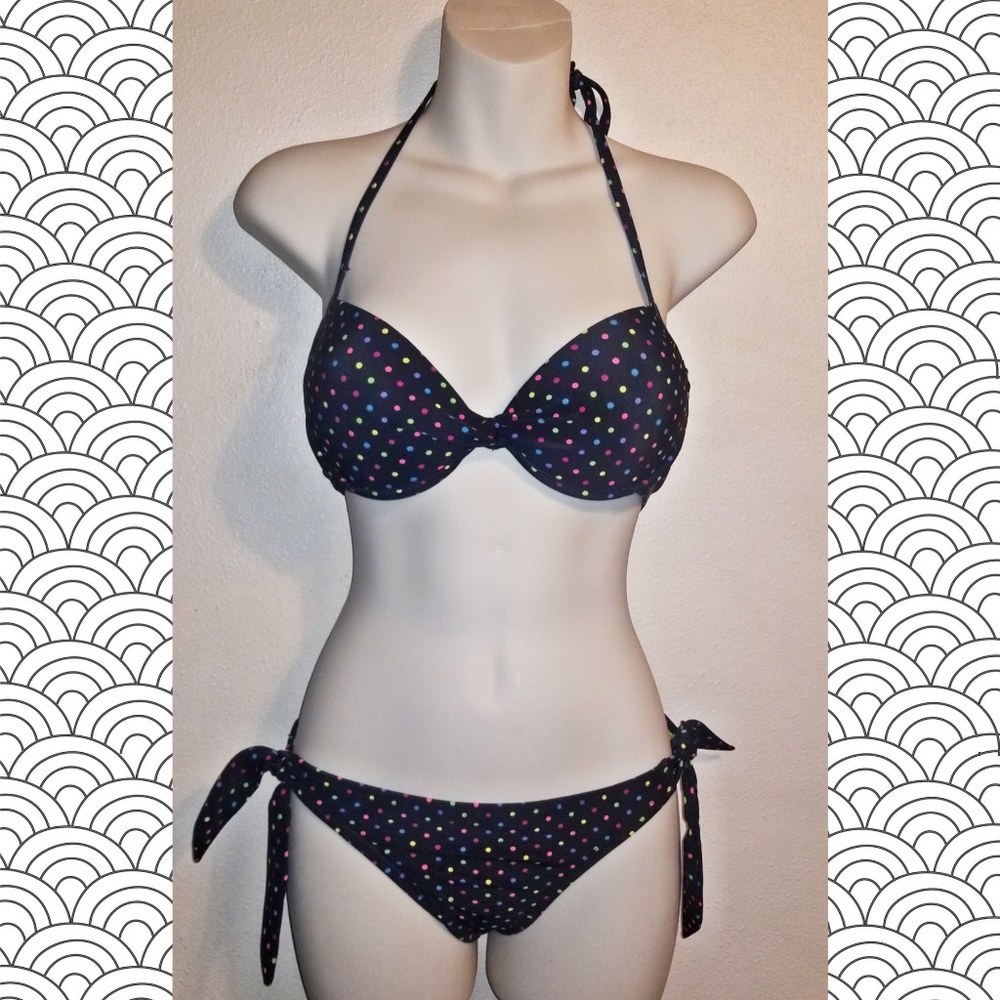 Polka dot bikini